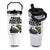 Frogs Against Fascism Flip Straw Tumbler Resist 2025 Free Portland Protest TS02 One Size: 30 oz White Print Your Wear