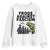 Frogs Against Fascism Youth Sweatshirt Resist 2025 Free Portland Protest TS02 White Print Your Wear