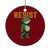 Resist Frog Protest Ceramic Ornament Free Portland Political Satire - Print Your Wear