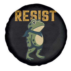 Resist Frog Protest Spare Tire Cover Free Portland Political Satire TS02 Print Your Wear