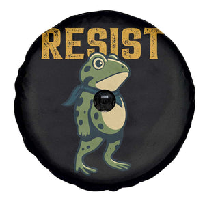 Resist Frog Protest Spare Tire Cover Free Portland Political Satire TS02 Print Your Wear