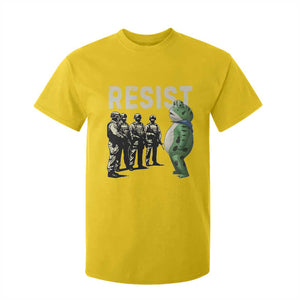 Resist Frog T Shirt For Kid Inflatable Animal Protest Free Portland TS02 Daisy Print Your Wear