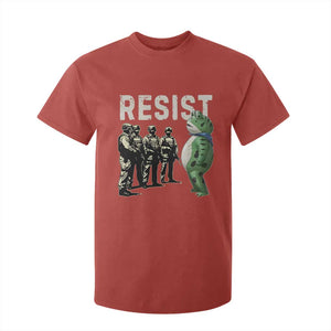 Resist Frog T Shirt For Kid Inflatable Animal Protest Free Portland TS02 Red Print Your Wear