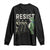 Resist Frog Long Sleeve Shirt Inflatable Animal Protest Free Portland TS02 Black Print Your Wear