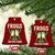 Frogs Together Strong Ceramic Ornament Portland Frog Protest United We Ribbit TS02 Print Your Wear