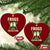Frogs Together Strong Ceramic Ornament Portland Frog Protest United We Ribbit TS02 Print Your Wear