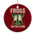 Frogs Together Strong Ceramic Ornament Portland Frog Protest United We Ribbit - Print Your Wear