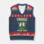 Frogs Together Strong V-Neck Knit Sweater Vest Portland Frog Protest United We Ribbit - Print Your Wear