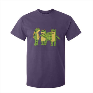 Frogs Together Strong T Shirt For Kid Portland Frog Resist Protest TS02 Purple Print Your Wear