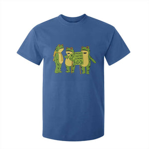 Frogs Together Strong T Shirt For Kid Portland Frog Resist Protest TS02 Royal Blue Print Your Wear