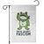 Frogs Against Fascism Garden Flag Portland Resist Protest Antifascist TS02 White Print Your Wear