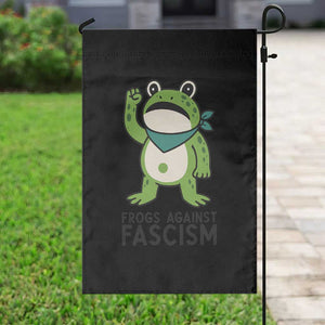 Frogs Against Fascism Garden Flag Portland Resist Protest Antifascist TS02 Print Your Wear