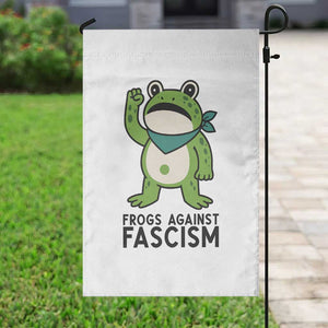 Frogs Against Fascism Garden Flag Portland Resist Protest Antifascist TS02 Print Your Wear