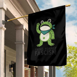 Frogs Against Fascism Garden Flag Portland Resist Protest Antifascist TS02 Print Your Wear