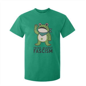 Frogs Against Fascism T Shirt For Kid Portland Resist Protest Antifascist TS02 Irish Green Print Your Wear
