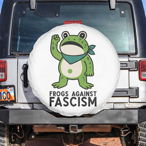 Frogs Against Fascism Spare Tire Cover Portland Resist Protest Antifascist TS02 Print Your Wear
