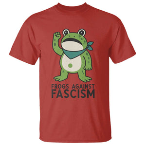 Frogs Against Fascism T Shirt Portland Resist Protest Antifascist TS02 Red Print Your Wear