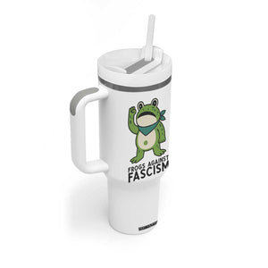 Frogs Against Fascism Tumbler With Handle Portland Resist Protest Antifascist TS02 Print Your Wear