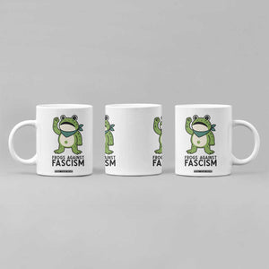 Frogs Against Fascism Coffee Mug Portland Resist Protest Antifascist TS02 Print Your Wear