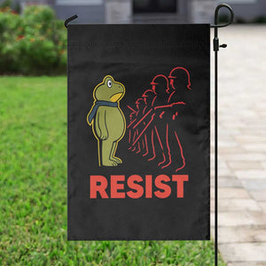Frog Resist Garden Flag Free Portland Political Satire TS02 Print Your Wear