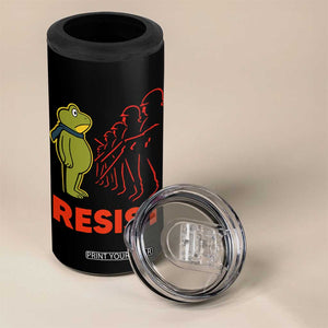 Frog Resist 4 in 1 Can Cooler Tumbler Free Portland Political Satire TS02 Print Your Wear