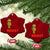 Frog Resist Ceramic Ornament Free Portland Political Satire TS02 Print Your Wear
