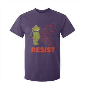 Frog Resist T Shirt For Kid Free Portland Political Satire TS02 Purple Print Your Wear