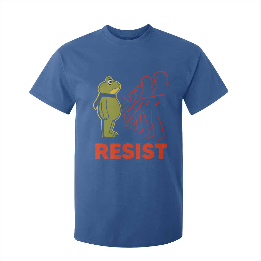 Frog Resist T Shirt For Kid Free Portland Political Satire TS02 Royal Blue Print Your Wear