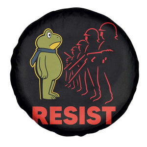 Frog Resist Spare Tire Cover Free Portland Political Satire TS02 Print Your Wear