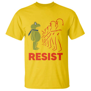 Frog Resist T Shirt Free Portland Political Satire TS02 Daisy Print Your Wear
