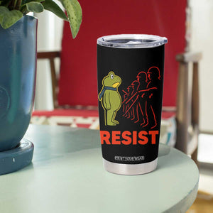 Frog Resist Tumbler Cup Free Portland Political Satire TS02 Print Your Wear