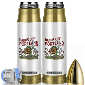 Hands Off Portland Sword Frog Bullet Tumbler Freedom Fighters Hero Resist TS02 White Print Your Wear