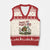 Hands Off Portland Sword Frog V-Neck Knit Sweater Vest Freedom Fighters Hero Resist - Print Your Wear