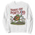 Hands Off Portland Sword Frog Sweatshirt Freedom Fighters Hero Resist TS02 White Print Your Wear