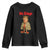 No Kings Trump Youth Sweatshirt Satirical Clown Ruler Political Satire TS02 Black Print Your Wear