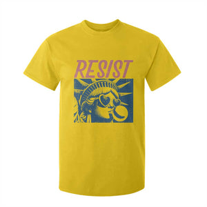 Liberty Resist T Shirt For Kid Feminist Bubblegum Statue of Liberty Retro Graphic TS02 Daisy Print Your Wear