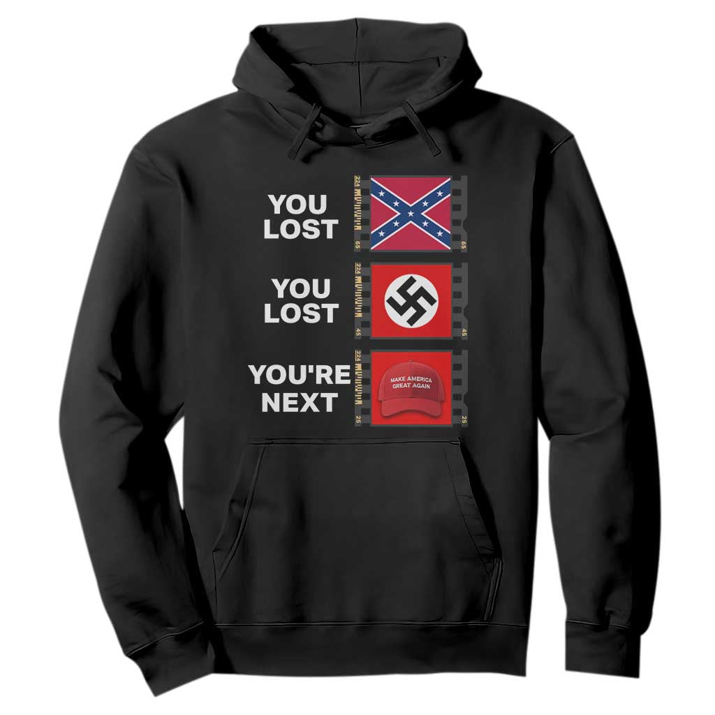 Resist Political Protest Hoodie History Anti Hate Extremism Authoritarianism TS02 Black Print Your Wear
