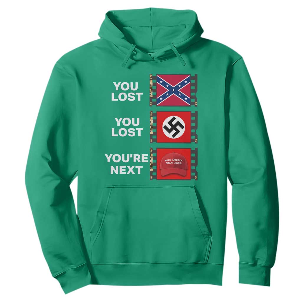 Resist Political Protest Hoodie History Anti Hate Extremism Authoritarianism TS02 Irish Green Print Your Wear