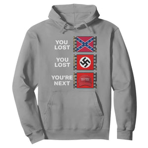 Resist Political Protest Hoodie History Anti Hate Extremism Authoritarianism TS02 Sport Gray Print Your Wear