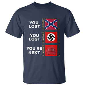 Resist Political Protest T Shirt History Anti Hate Extremism Authoritarianism TS02 Navy Print Your Wear