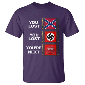 Resist Political Protest T Shirt History Anti Hate Extremism Authoritarianism TS02 Purple Print Your Wear