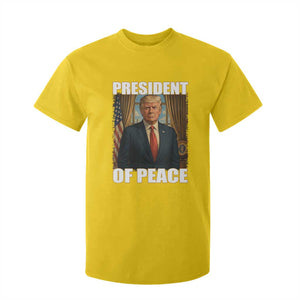 Trump President of Peace Patriotic T Shirt For Kid Political Statement Gift for Conservatives Supporters TS02 Daisy Print Your Wear