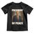 Trump President of Peace Patriotic Toddler T Shirt Political Statement Gift for Conservatives Supporters TS02 Black Print Your Wear