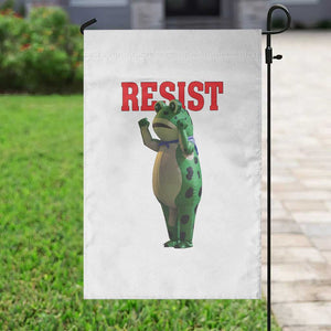 Funny Inflatable Portland Frog Resist Garden Flag Freedom Protest - Print Your Wear