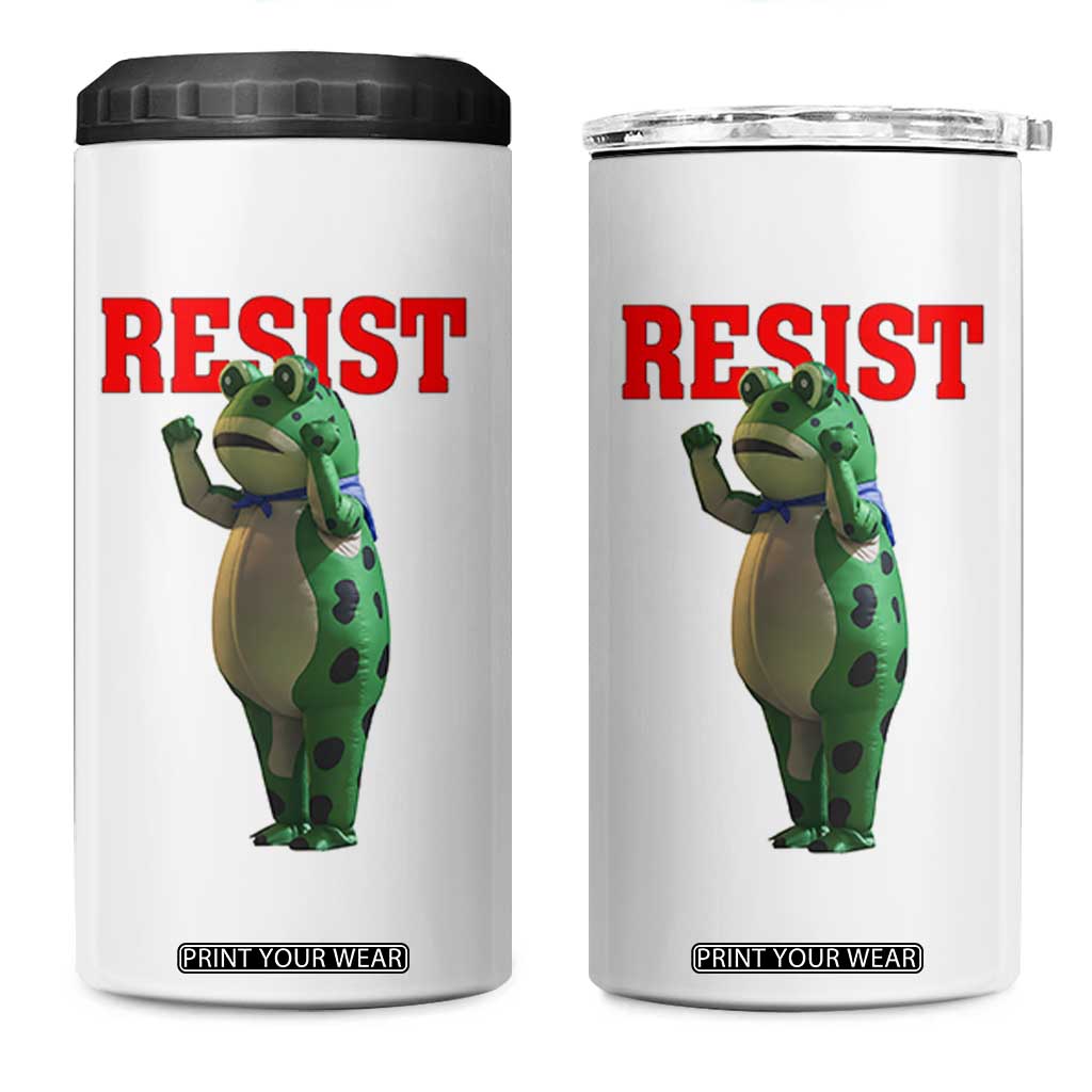 Funny Inflatable Portland Frog Resist 4 in 1 Can Cooler Tumbler Freedom Protest TS02 One Size: 16 oz White Print Your Wear