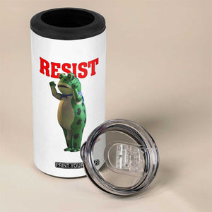 Funny Inflatable Portland Frog Resist 4 in 1 Can Cooler Tumbler Freedom Protest TS02 Print Your Wear