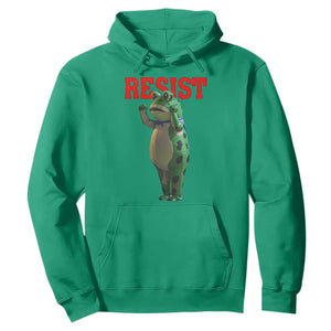 Funny Inflatable Portland Frog Resist Hoodie Freedom Protest TS02 Irish Green Print Your Wear