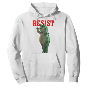 Funny Inflatable Portland Frog Resist Hoodie Freedom Protest TS02 White Print Your Wear
