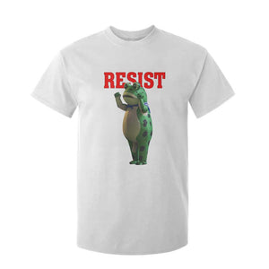 Funny Inflatable Portland Frog Resist T Shirt For Kid Freedom Protest - Print Your Wear