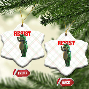 Funny Inflatable Portland Frog Resist Ceramic Ornament Freedom Protest - Print Your Wear